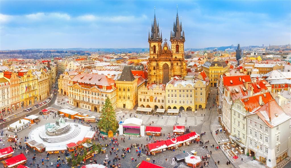Predvianočná Praha